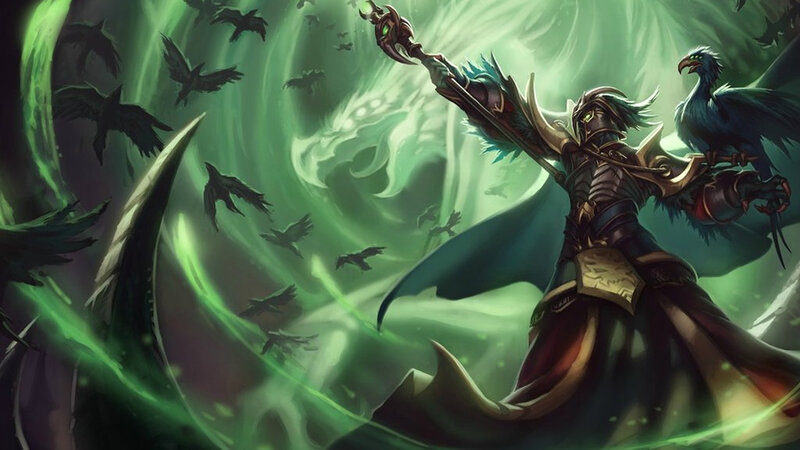 Wizard with Staff and Bird