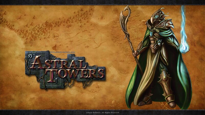 Wizard with Staff — Brown