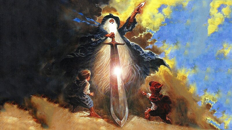 Wizard with Sword