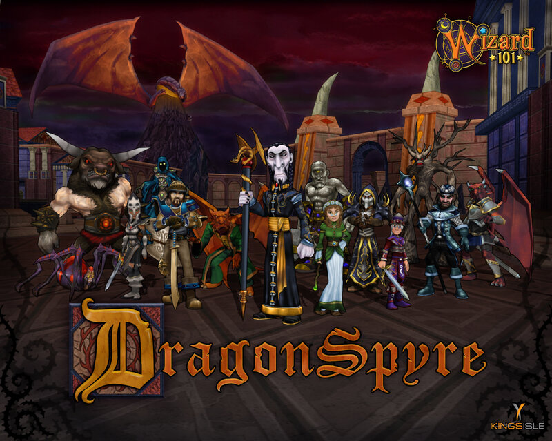 Wizard101 DragonSpire characters
