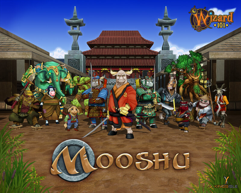 Wizard101 Mooshu characters