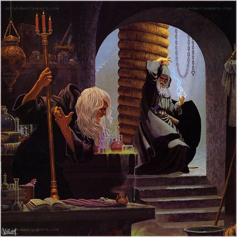 Wizards in a dark laboratory