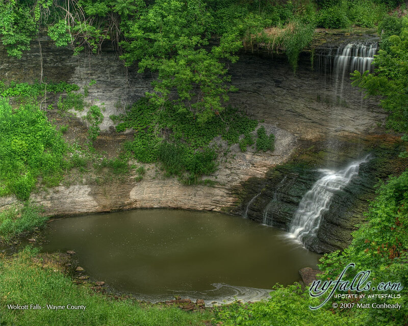 Wolcott Falls Waterfall