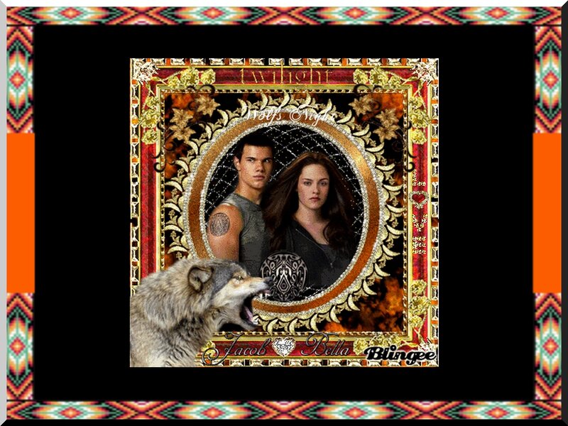 Wolf and Couple Portrait