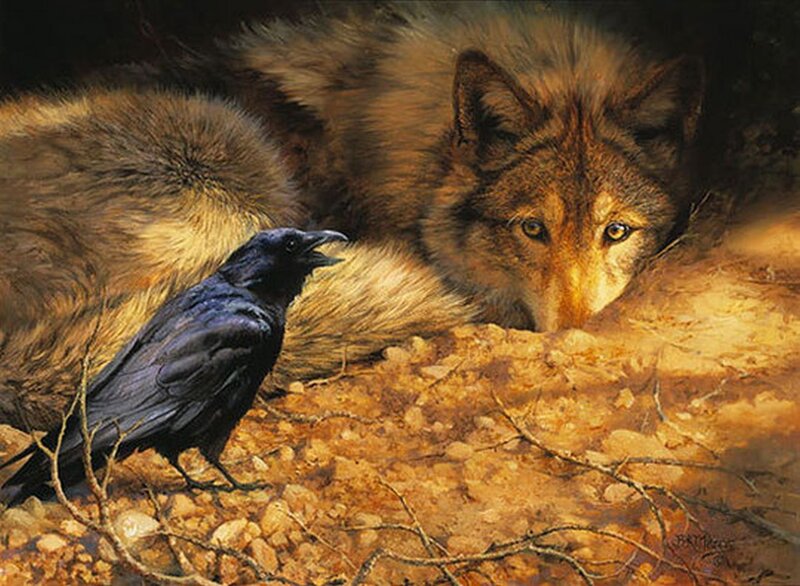 Wolf and Crow — Brown