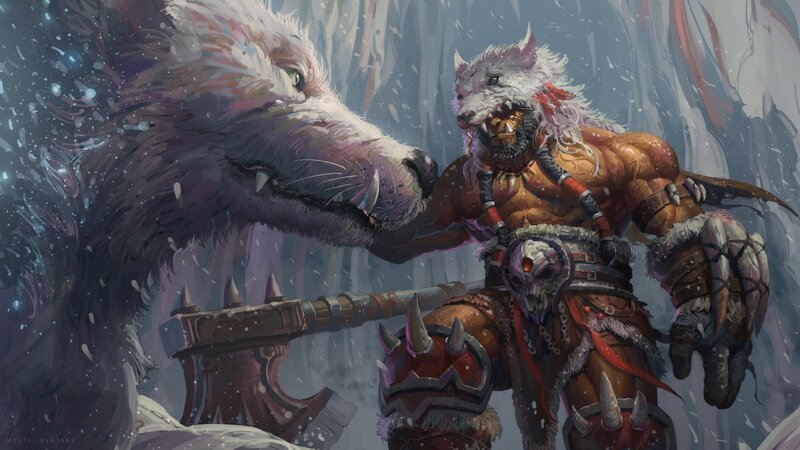 Wolf and Warrior