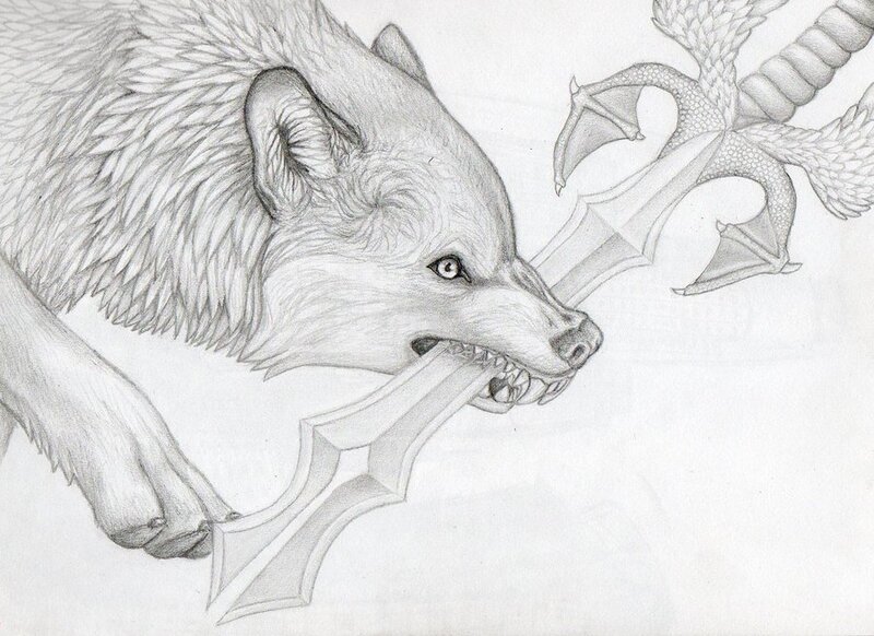 Wolf Biting Sword