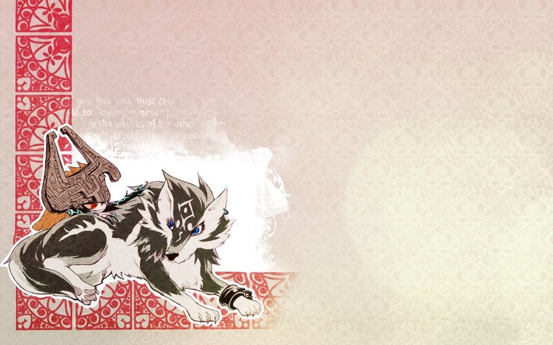 wolf character with mask