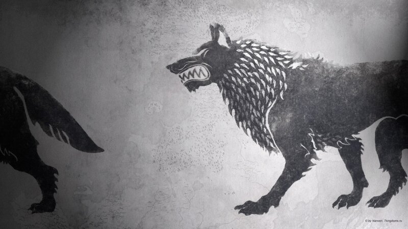 wolf emblem artwork