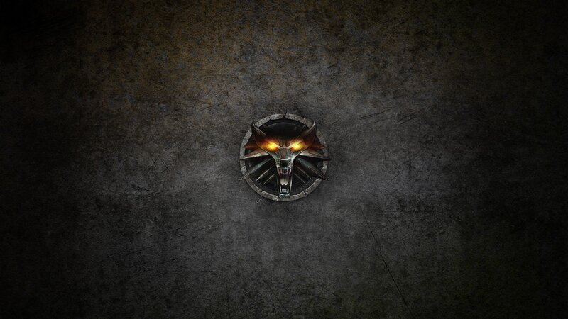 Wolf Head Emblem — Black, Dark, Ominous