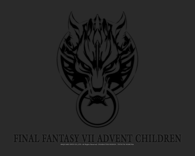 Wolf Head Emblem — Black