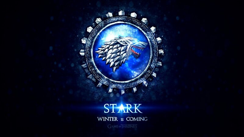 Wolf Head Emblem — Blue