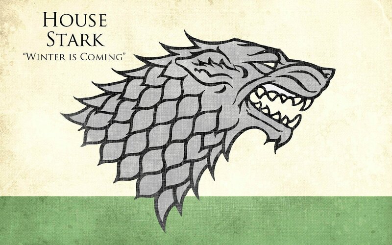 Wolf Head Emblem — Gray, Dramatic, Illustration