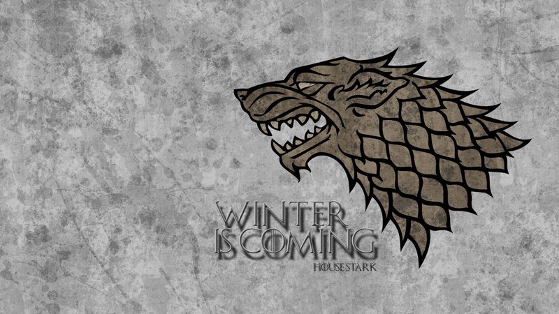 Wolf Head Emblem — Gray, Dramatic