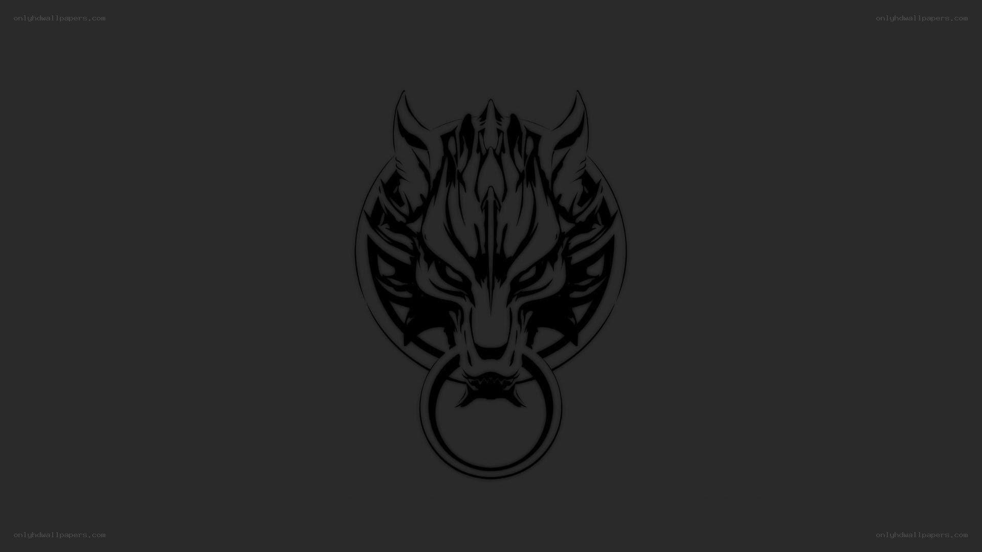 wolf head emblem logo