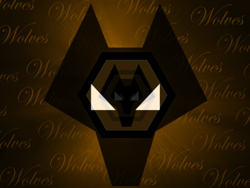 Wolf Head Logo — Black, Dramatic, Digital Art