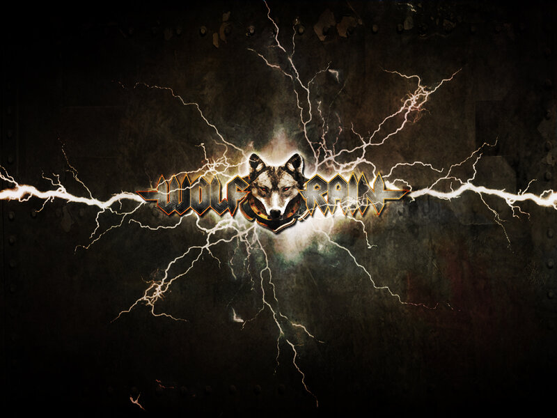 Wolf Head Logo — Black
