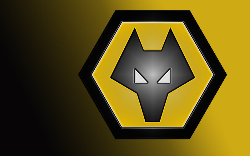 Wolf Head Logo — Yellow