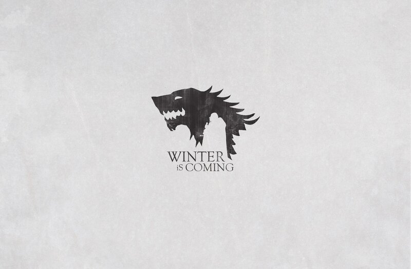 Wolf Head Silhouette — Black, Text
