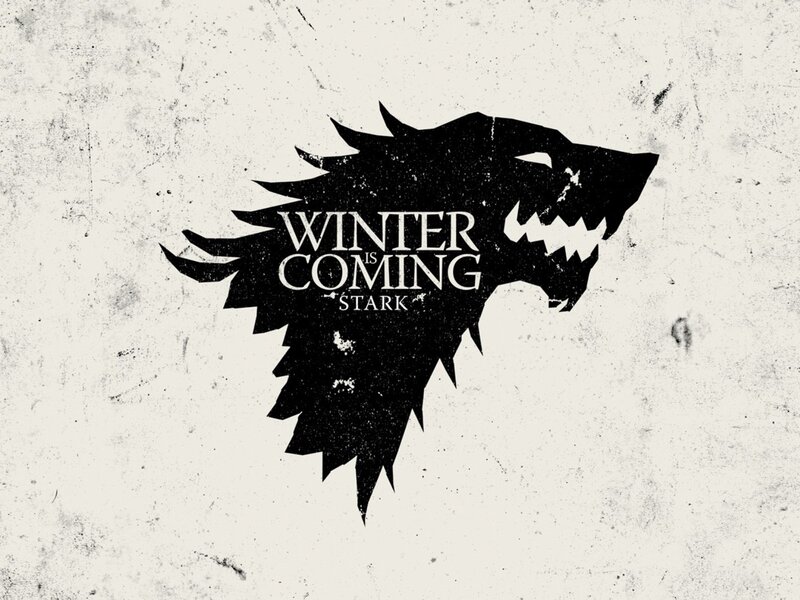 Wolf Head Silhouette — Dramatic