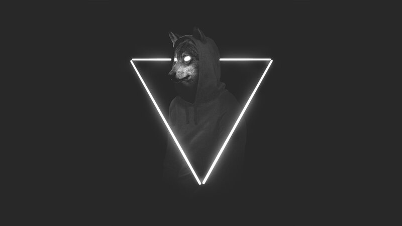 Wolf-headed Figure — Black