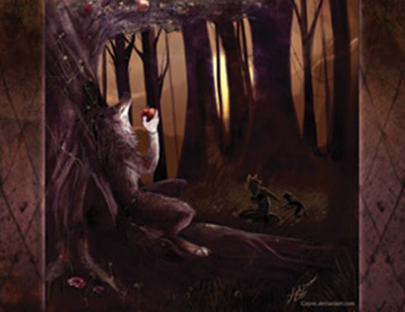 Wolf Holding Apple