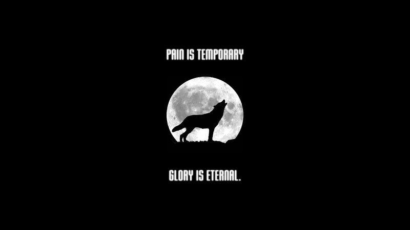 Wolf Howling at Moon — Black, Dramatic, Night, Minimalist