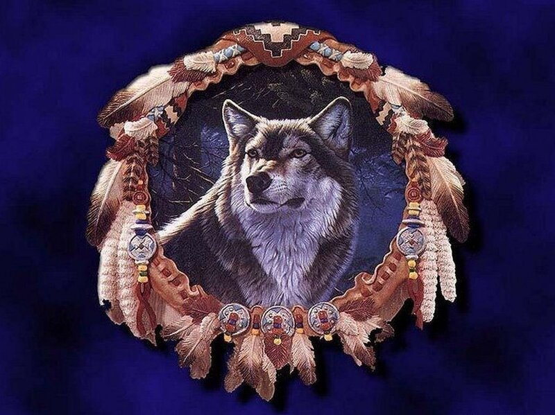 Wolf in Dreamcatcher