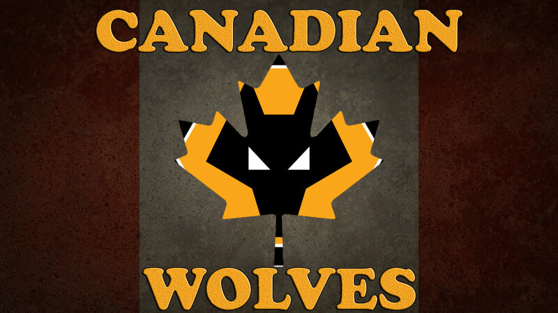 Wolf in Maple Leaf