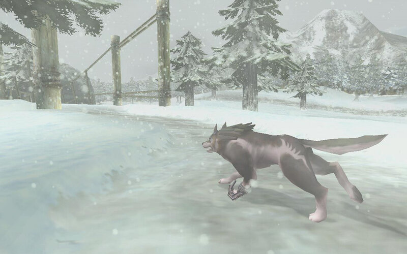 Wolf-like Creature Running