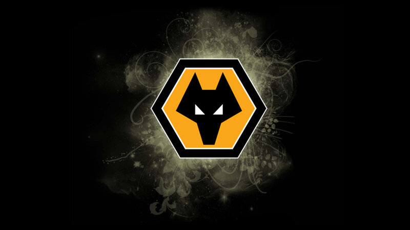 Wolf Logo in Hexagon — Black