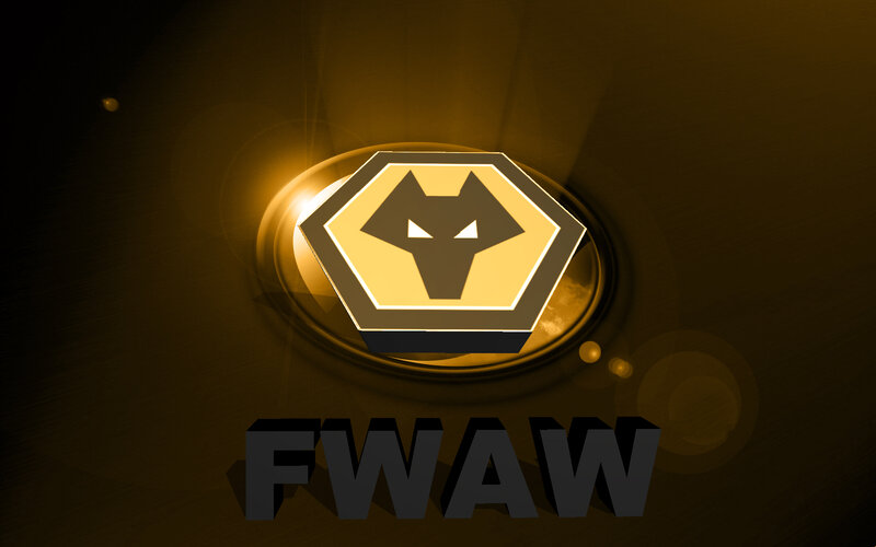 Wolf Logo on Dark Background