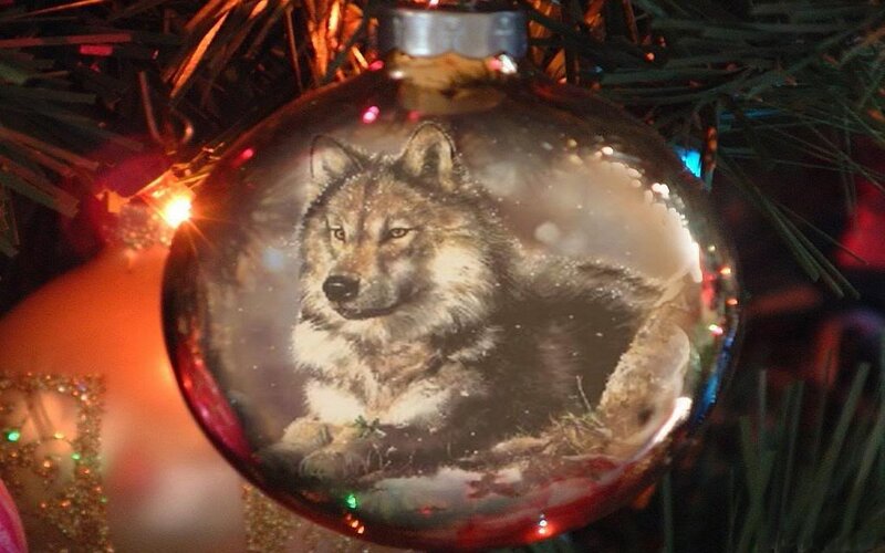 Wolf Ornament