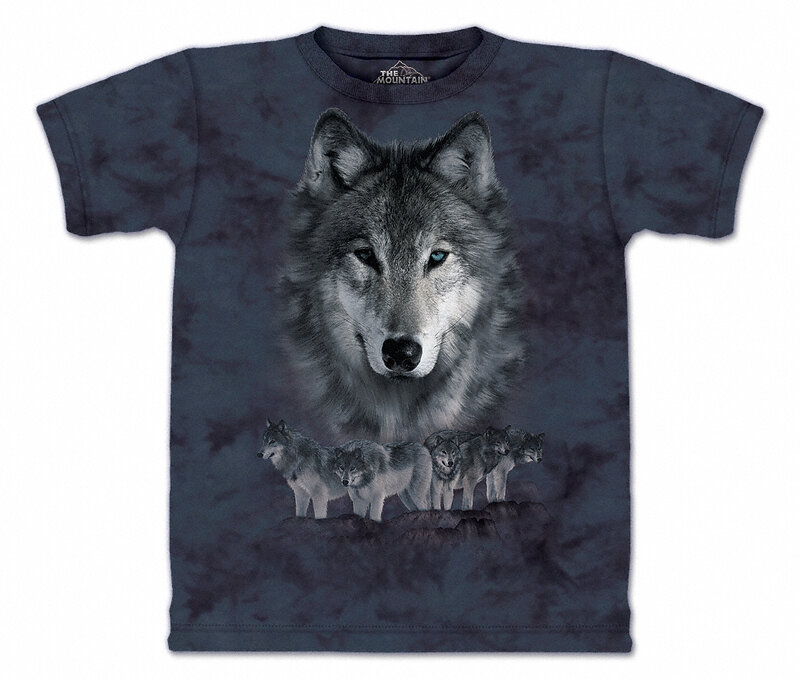 Wolf Pack on T-shirt