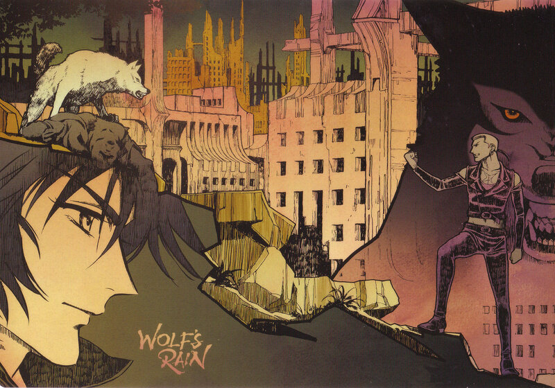 Wolf's Rain anime illustration
