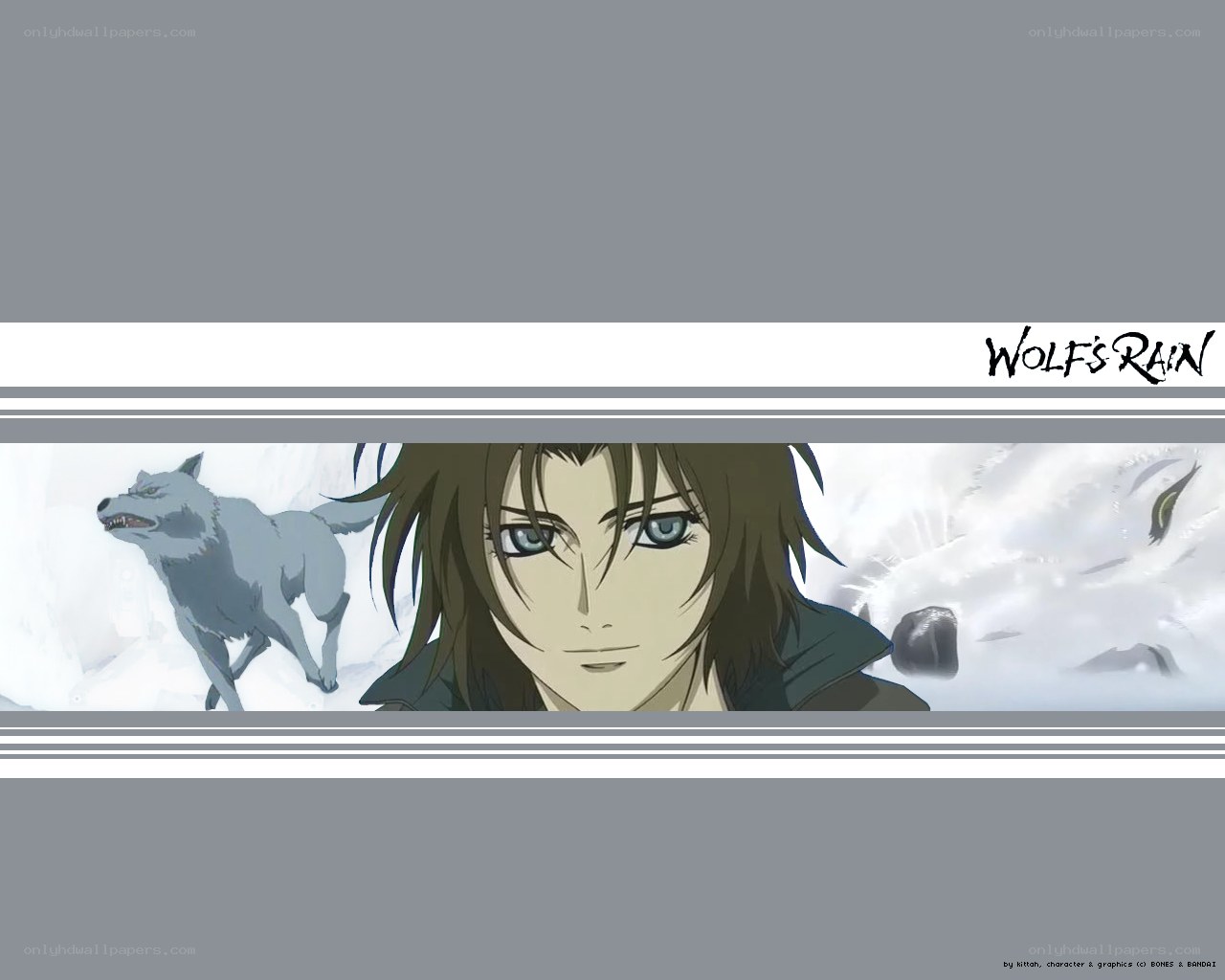 Wolf's Rain anime scene