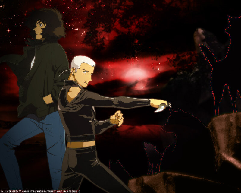 Wolf's Rain anime scene