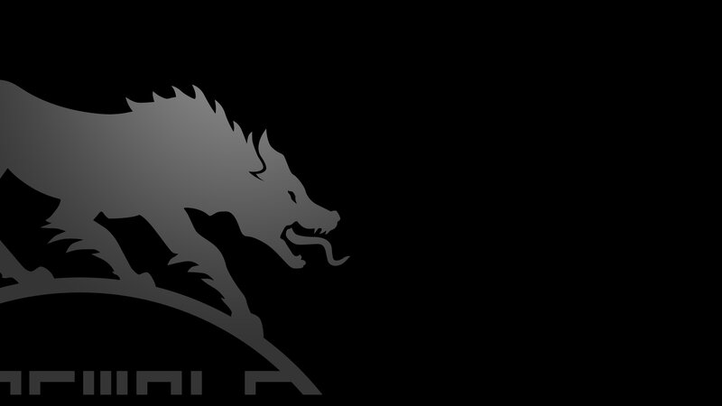 wolf silhouette logo
