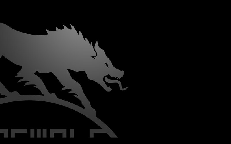 wolf silhouette logo
