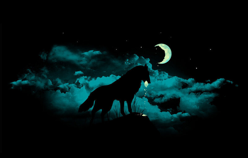 Wolf Silhouette