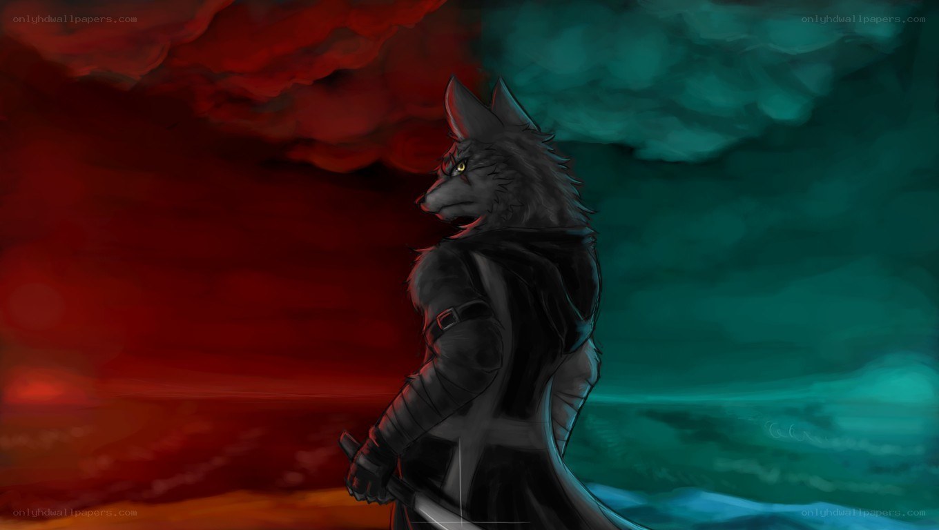 wolf warrior in dual skies