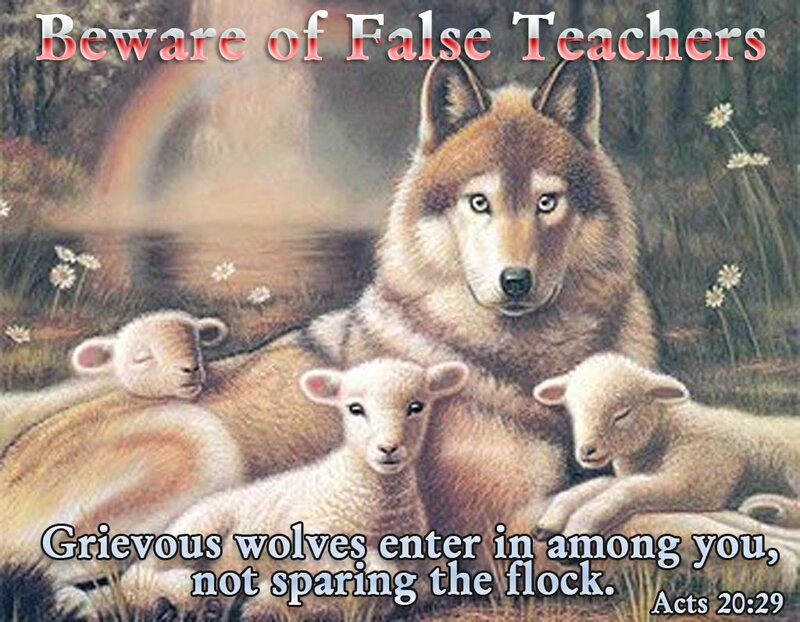 Wolf with Lambs