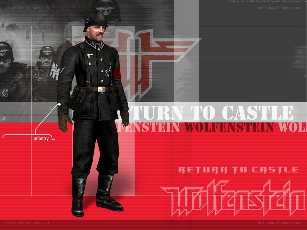 Wolfenstein character art