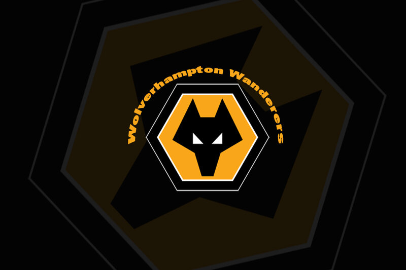 Wolverhampton Wanderers Logo — Black, Dramatic