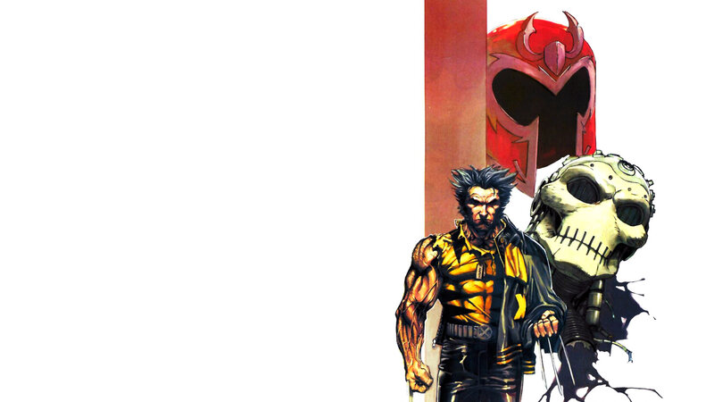 Wolverine and Magneto artwork
