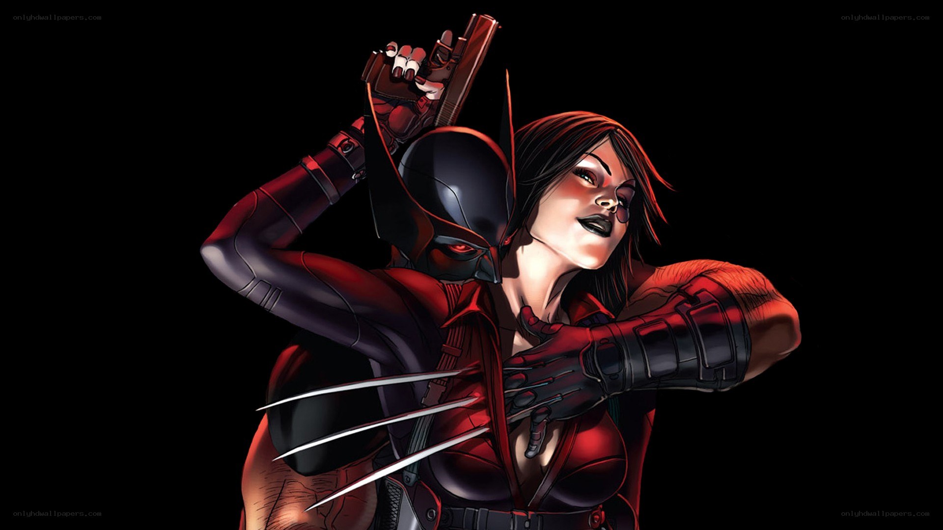 Wolverine and X-23 in action