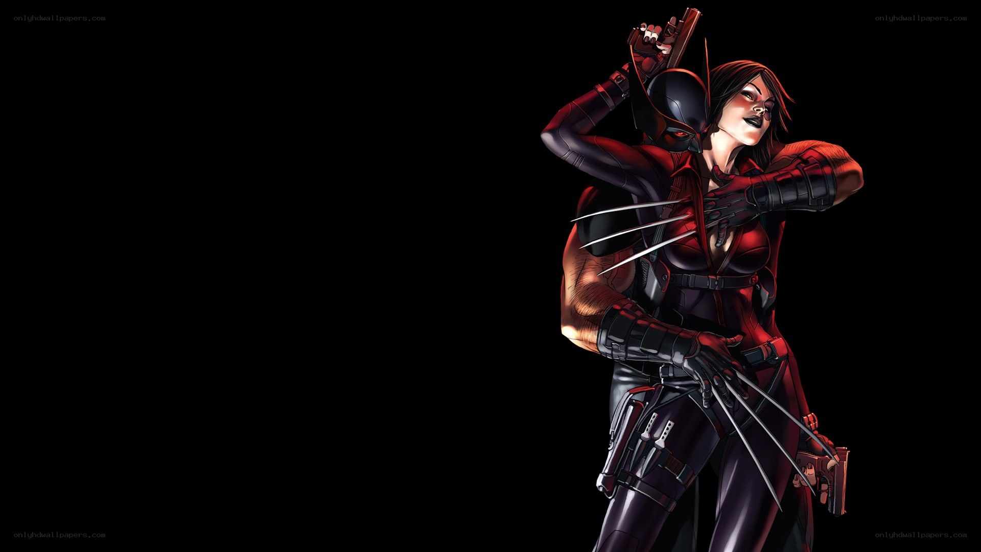 Wolverine and X-23 in action