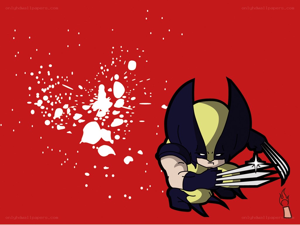 Wolverine cartoon action