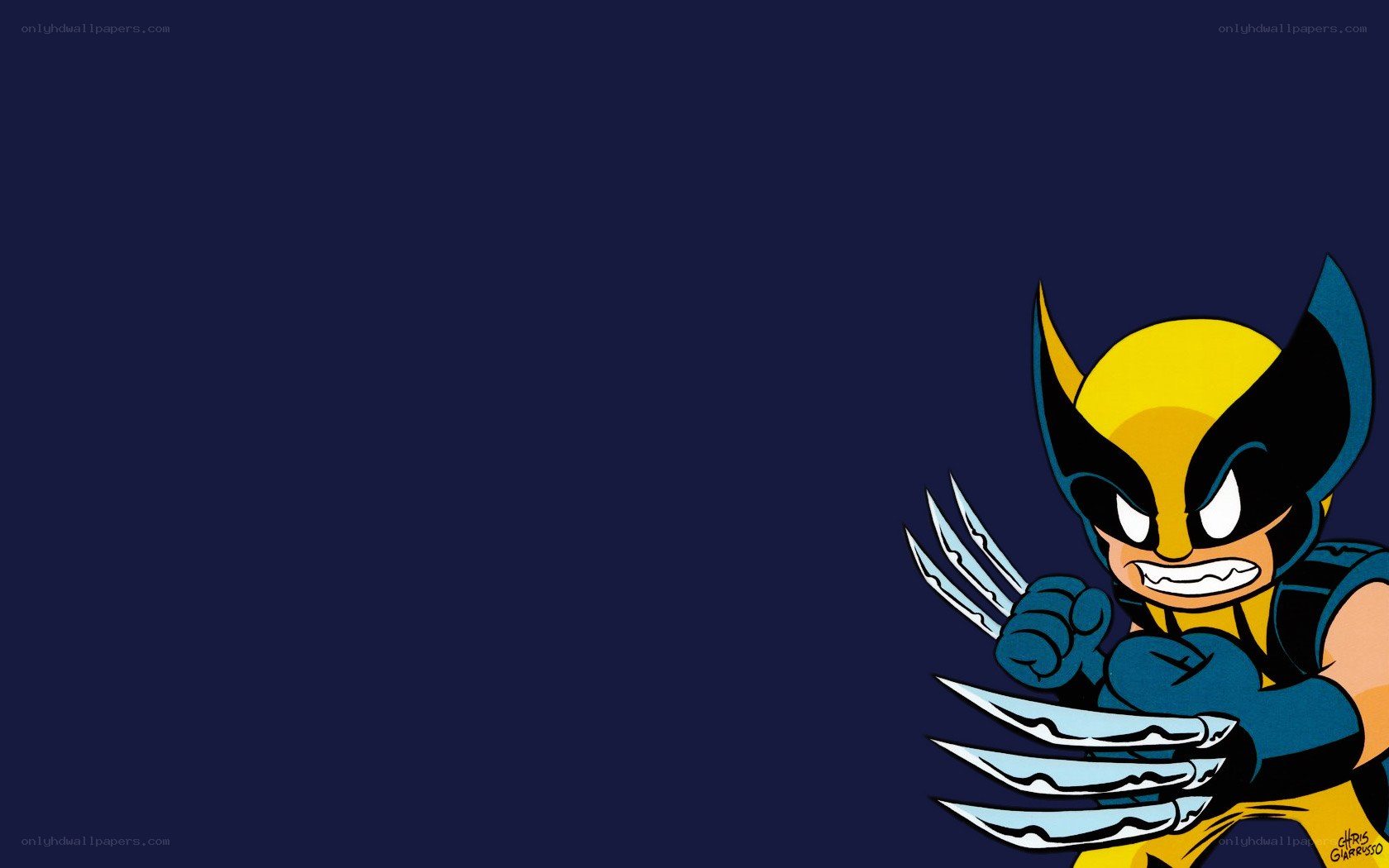 Wolverine cartoon character