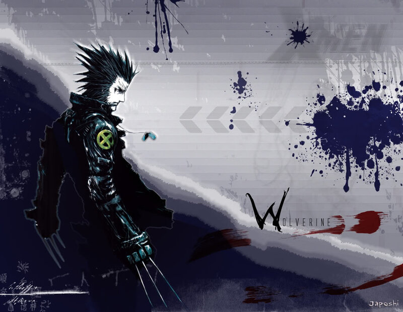 Wolverine character art